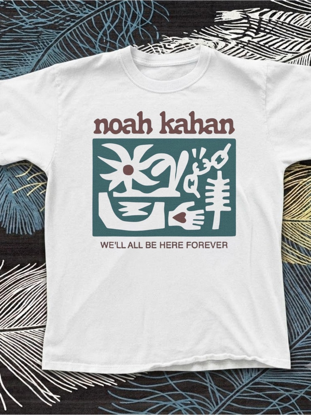 Gildan Noah Kahan Graphic White Tee